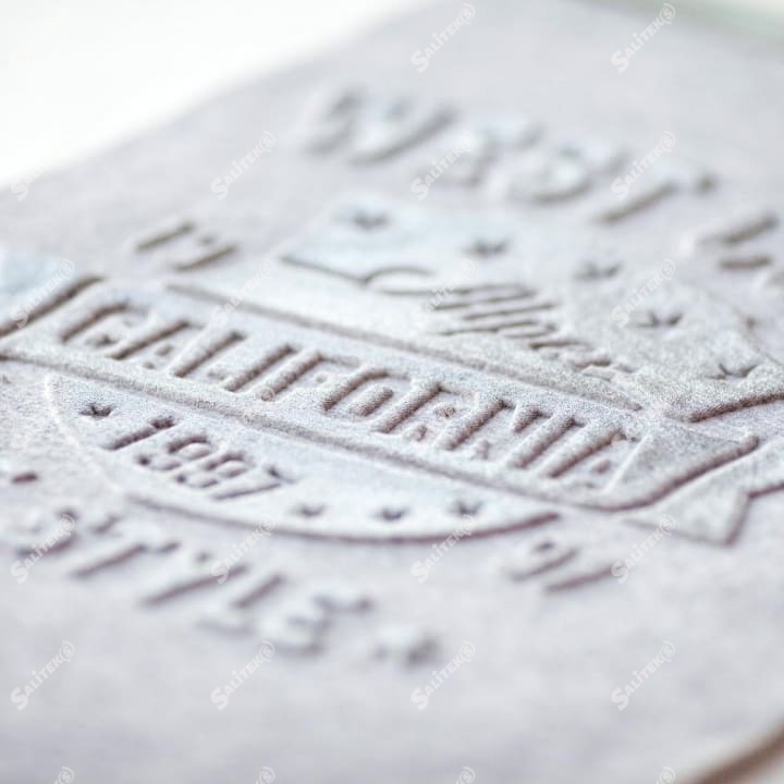 Тиснение (эмбоссинг) на крой - Saliteks Тиснение (эмбоссинг) на крой