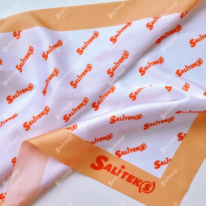 Печать логотипа на ткани - Saliteks Печать логотипа на ткани