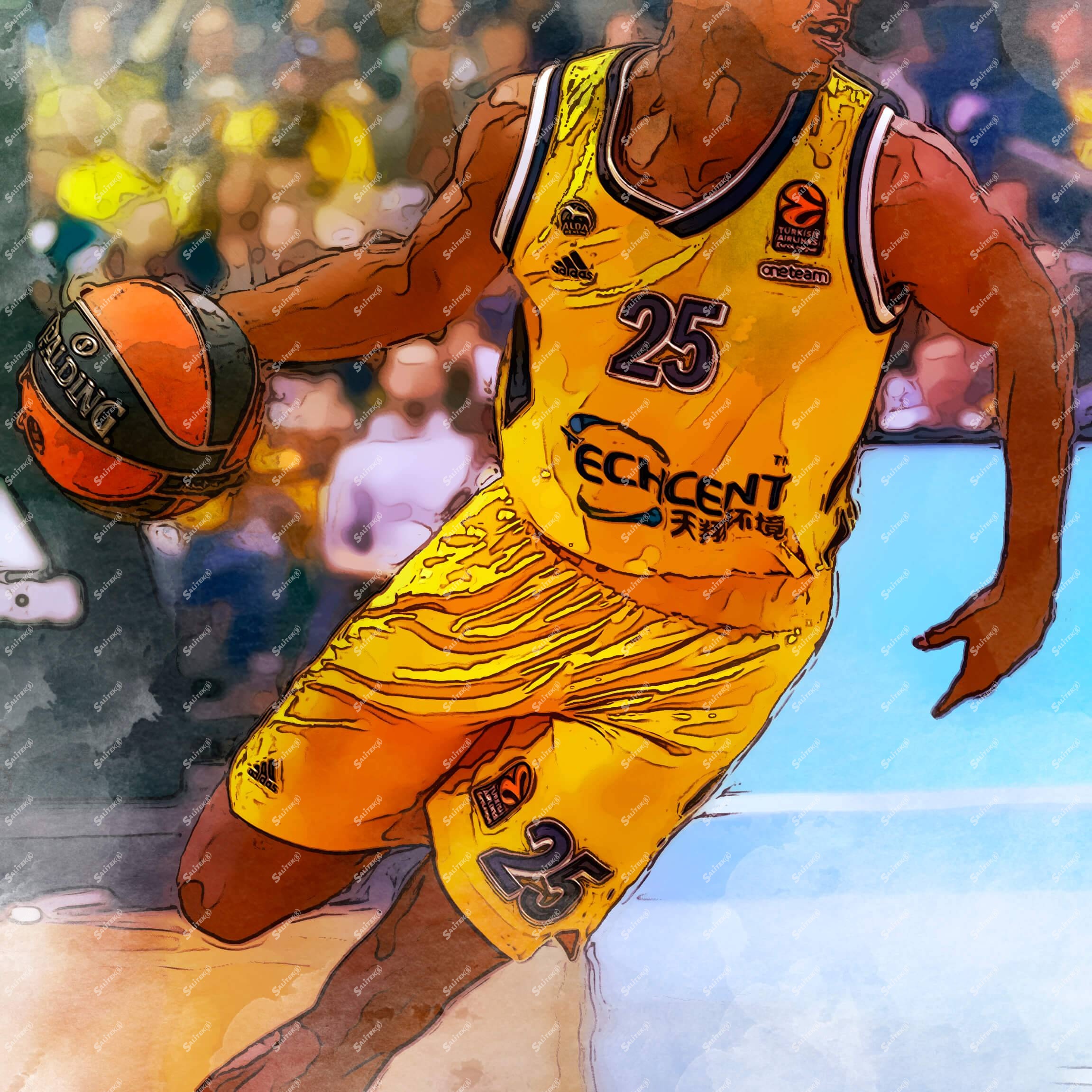 Печать баскетбольной формы - Saliteks Печать баскетбольной формы