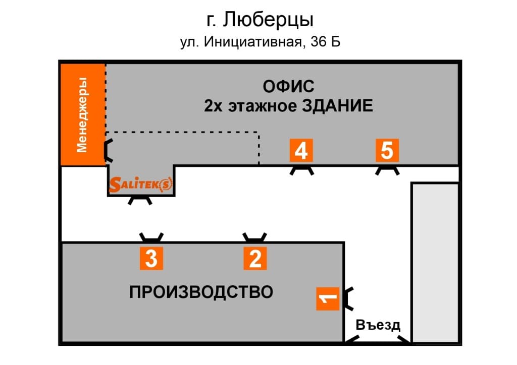Схема проезда г. Люберцы